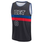Fast Break Black Caris LeVert Men's Detroit Pistons 2024/25 Statement Edition Jersey