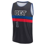 Fast Break Black Chauncey Billups Youth Detroit Pistons 2024/25 Statement Edition Jersey