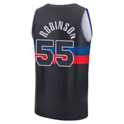 Fast Break Black Duncan Robinson Youth Detroit Pistons 2024/25 Statement Edition Jersey