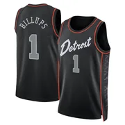 Swingman Black Chauncey Billups Men's Detroit Pistons Nike 2023/24 City Edition Jersey
