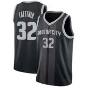 Swingman Black Christian Laettner Youth Detroit Pistons Nike 2018/19 Jersey - City Edition