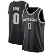 Swingman Black Jalen Duren Men's Detroit Pistons Nike 2018/19 Jersey - City Edition