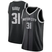 Swingman Black Joe Harris Youth Detroit Pistons Nike 2018/19 Jersey - City Edition