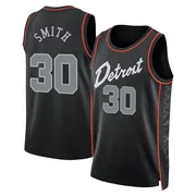 Swingman Black Joe Smith Youth Detroit Pistons Nike 2023/24 City Edition Jersey