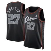 Swingman Black Kevin Huerter Men's Detroit Pistons Nike 2023/24 City Edition Jersey