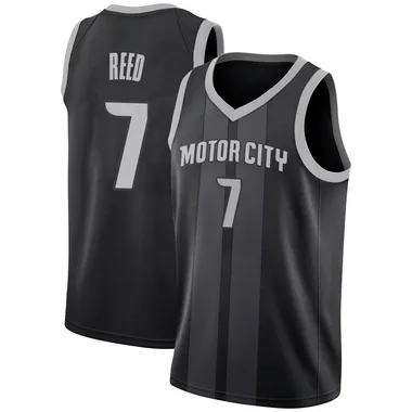 Swingman Black Paul Reed Youth Detroit Pistons Nike 2018/19 Jersey - City Edition