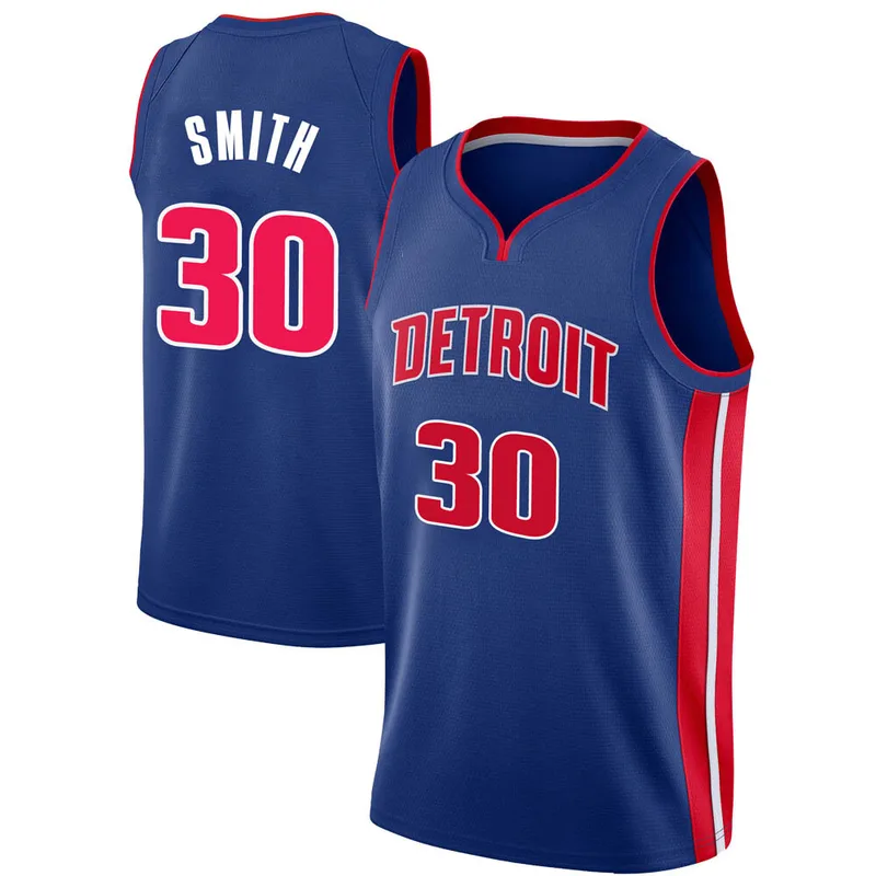 Swingman Blue Joe Smith Youth Detroit Pistons Nike Jersey - Icon Edition