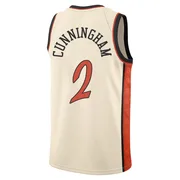 Swingman Cade Cunningham Youth Detroit Pistons Nike Tan 2024/25 City Edition Jersey
