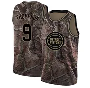 Swingman Camo Ausar Thompson Men's Detroit Pistons Nike Realtree Collection Jersey