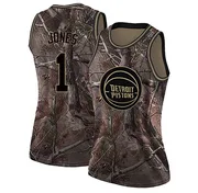 Swingman Camo Colby Jones Women's Detroit Pistons Nike Realtree Collection Jersey