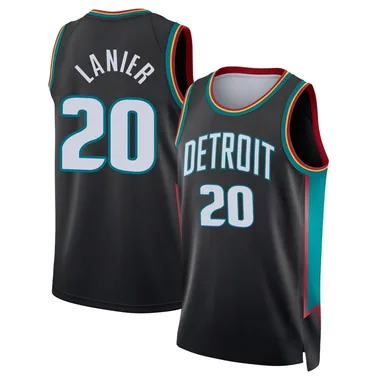 Swingman Charcoal Chaz Lanier Youth Detroit Pistons Nike 2025/26 City Edition Jersey