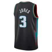Swingman Charcoal Isaac Jones Men's Detroit Pistons Nike 2025/26 City Edition Jersey