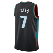Swingman Charcoal Paul Reed Men's Detroit Pistons Nike 2025/26 City Edition Jersey