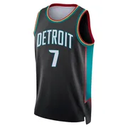 Swingman Charcoal Paul Reed Youth Detroit Pistons Nike 2025/26 City Edition Jersey