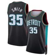 Swingman Charcoal Tolu Smith Men's Detroit Pistons Nike 2025/26 City Edition Jersey