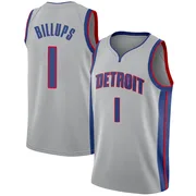 Swingman Chauncey Billups Youth Detroit Pistons Nike Silver Jersey - Statement Edition