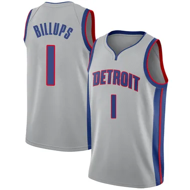 Swingman Chauncey Billups Youth Detroit Pistons Nike Silver Jersey - Statement Edition
