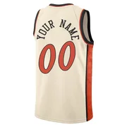 Swingman Custom Men's Detroit Pistons Nike Tan 2024/25 City Edition Jersey