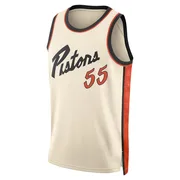 Swingman Duncan Robinson Men's Detroit Pistons Nike Tan 2024/25 City Edition Jersey