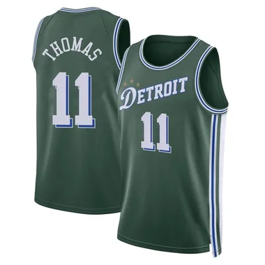 Swingman Green Isiah Thomas Youth Detroit Pistons Nike 2022/23 City Edition Jersey