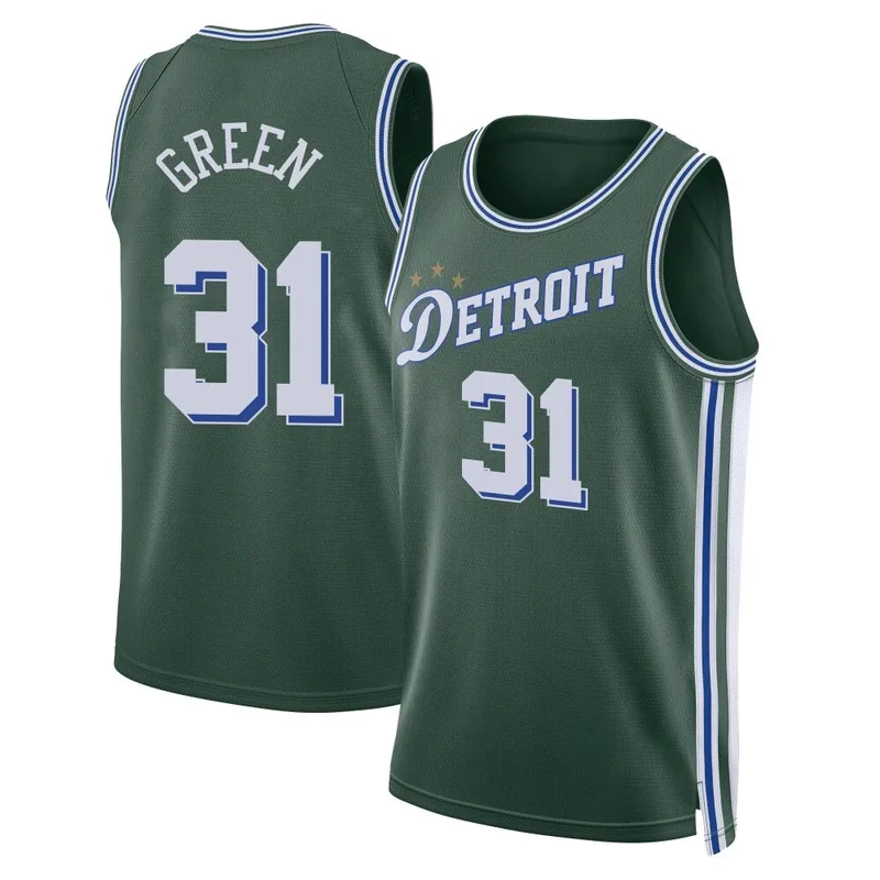 Swingman Green Javonte Green Youth Detroit Pistons Nike 2022/23 City Edition Jersey
