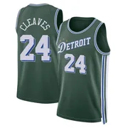 Swingman Green Mateen Cleaves Men's Detroit Pistons Nike 2022/23 City Edition Jersey