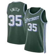 Swingman Green Tolu Smith Men's Detroit Pistons Nike 2022/23 City Edition Jersey
