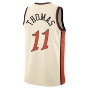 Swingman Isiah Thomas Youth Detroit Pistons Nike Tan 2024/25 City Edition Jersey