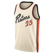 Swingman Marcus Sasser Youth Detroit Pistons Nike Tan 2024/25 City Edition Jersey