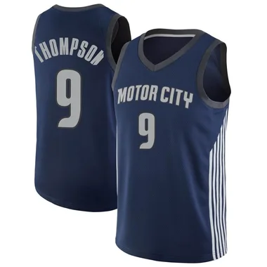 Swingman Navy Ausar Thompson Men's Detroit Pistons Nike Jersey - City Edition