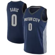 Swingman Navy Dario Saric Youth Detroit Pistons Nike Jersey - City Edition