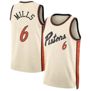 Swingman Terry Mills Men's Detroit Pistons Nike Tan 2024/25 City Edition Jersey