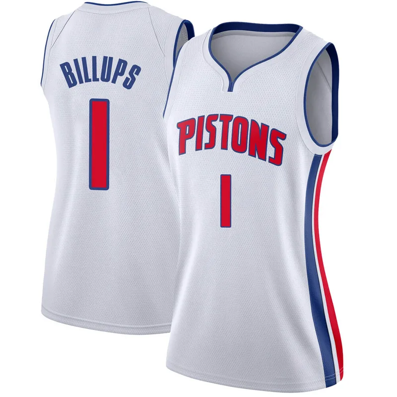 Swingman White Chauncey Billups Women's Detroit Pistons Nike Jersey - Association Edition